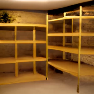 Basement Storage Shelves